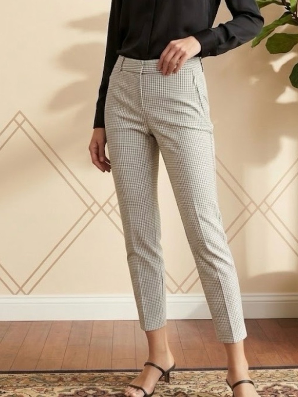 THE LIMITED EXACT STRETCH HIGH WAIST SKINNY ANKLE PANTS